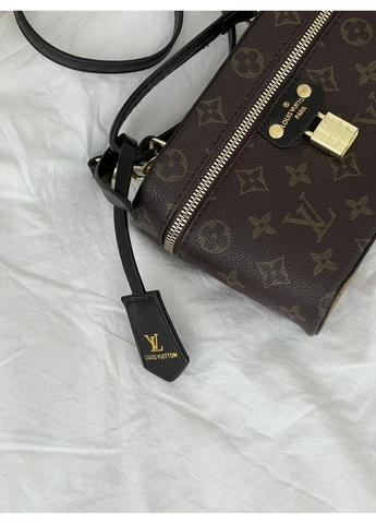 Сумка жіноча клатч Classic Lambskin коричневий без ланцюжка No Brand (383975339)