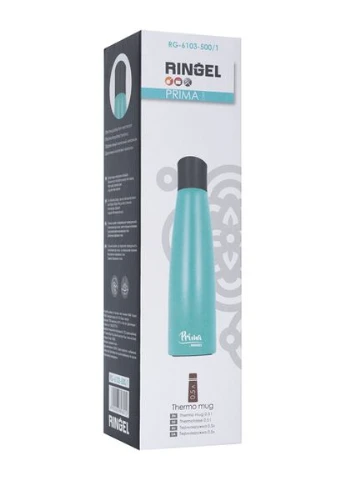 Термокружка Prima Pearl Бірюзова 500 мл RG-6103-500 / 1 Ringel (309203383)