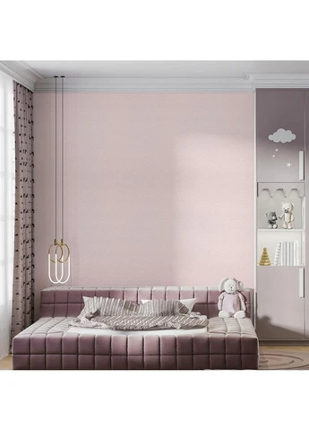 Самоклеящиеся обои 2800х500х1,5мм Розовый с белым YM-04 (D) SW-00002024 Sticker Wall (389577104)