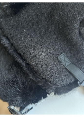 Шапка-ушанка бомбер на меху р56-58 Черный (610) No Brand (366737662)