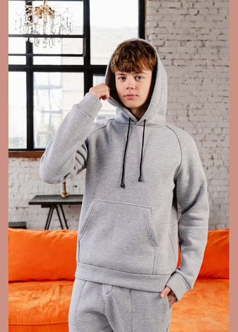 Теплый костюм мужской (худы и брюки) однотонный HC (h001-8361-025) Носи своє (368474789)