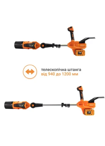 Повітродувка акумуляторна з АКБ та ЗП Sequoia SBLB4022BT-E2W (380878701)