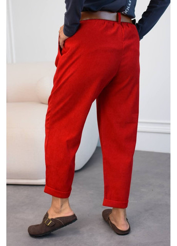 Штани, колір Червоний Fashion (362415623)