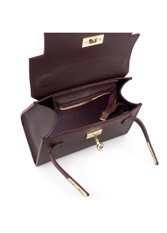 Сумка женская кожаная 02733 бордовая Virginia Conti (358883494)