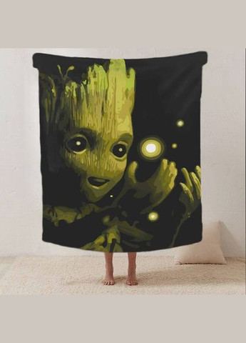 Плед 3D Грут Marvel 12286 135х160 см FlexDress (364491093)