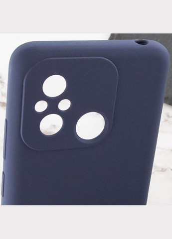 Чохол Silicone Cover Full Camera для Xiaomi Redmi 12C / Poco C55 Синій Lakshmi (337689490)