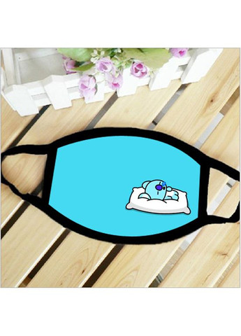Маска защитная на лицо Коя Bt21 Koya Намджун косплей 17х11 см (ms093) No Brand (360802078)