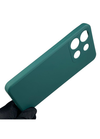 Чехол для Smart 7 HD с квадратными гранями с защитой камеры на инфиникс смарт 7 зелёный Infinix (366389648)