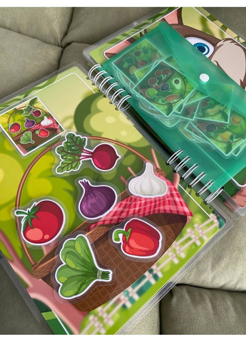 Книжечка на липучках «Дошкільнятка" No Brand (370952780)