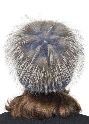 Жіноча шапка з хутра норки Меховой Стиль Звездочка (207170937)