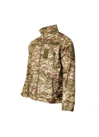 Комбінована демісезонна куртка softshell україна хижак Vik-Tailor