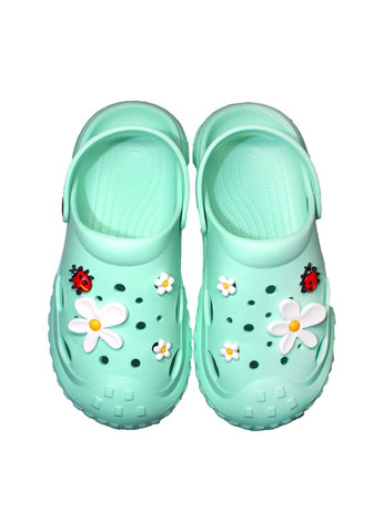 Бирюзовые сабо женские 124059 Jose Amorales