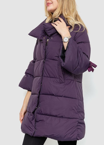 Фіолетова демісезонна куртка жіноча демісезонна, колір пудровий, Ager