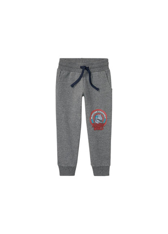 Спортивні штани джоггери двунитка для хлопчика Jurassic World 392160 графітовий Disney (275332262)