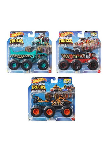 Машинка-внедорожник "Супер-тягач" серии "Monster Trucks" цвет разноцветный ЦБ-00247088 Hot Wheels (282953786)