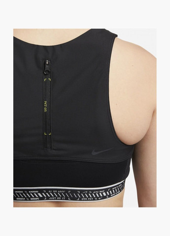 Топ жіночий Swoosh On The Run Black DX6505-010 Nike (326783819)