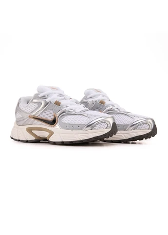 Білі літні кросівки nike v5 rnr white silver gold найк в5 No Brand