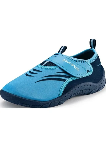 Аквашузы TPR резина бирюзовый черный унисекс Aqua Speed Aqua Speed AQUA SHOE MODEL 27E 9362 (398548127)