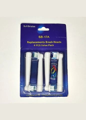 Насадки для зубной щетки ORAL-B SB-17A 4 шт FFC (317191188)