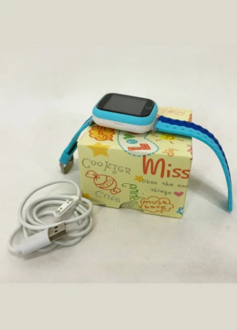 Дитячий розумний годинник з GPS Q750 Blue, смарт годинник-телефон з сенсорним екраном та іграми FS-29 Smart Baby Watch (337342135)