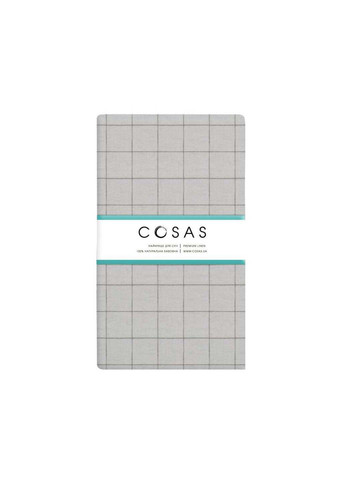 Полуторное постельное белье Grey Geometry 160х220 см Cosas (307386042)