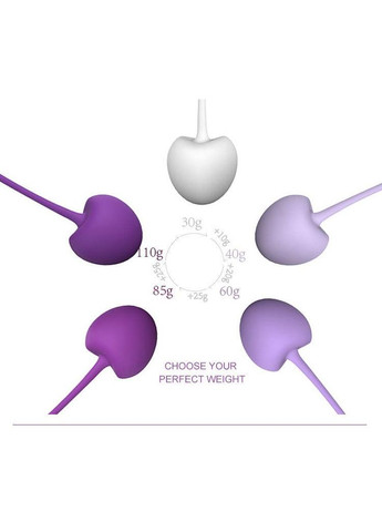 Вагинальные шарики женские тренажеры Кегеля Cherry Kegel Training Kit медицинский набор No Brand (303879080)