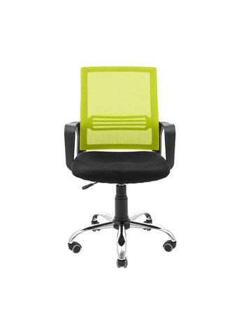 Офисное кресло Джина Хром Пиастра Сетка черная+зеленая (m438473) Richman Джина Хром Піастра Сітка чорна + зелена (366561785)