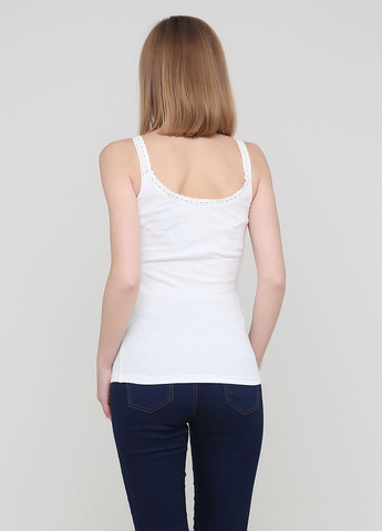 Белая майка - женская майка TH1337W Tommy Hilfiger — 301485110