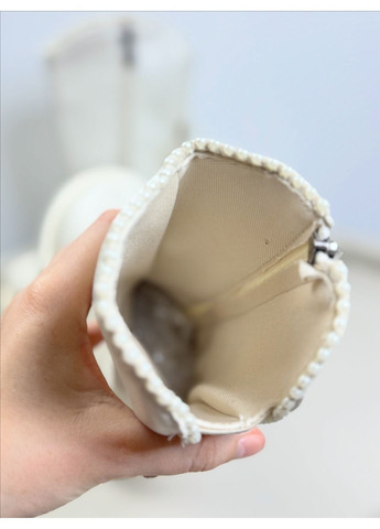 Сапоги осінні дитячі білі 1634 No Brand (366347234)