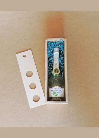 Подарункова коробка з дерева Палермо тип В бланже (ПДУ-040301) No Brand (328910070)