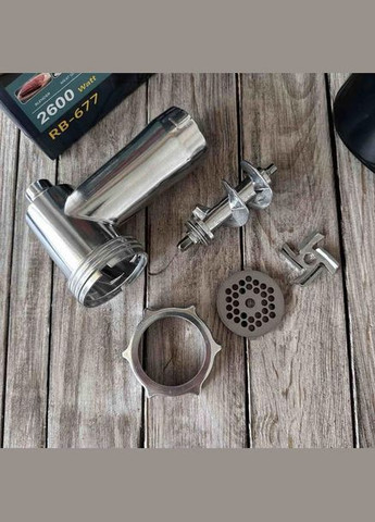 Мясорубка электрическая шнековая RB-677 2600W, электромясорубка Rainberg (346048483)