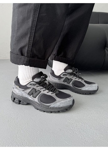 Кросівки жіночі і чоловічі New Balance 2002R Gore-Tex Grey Black | Нью Беланс 2002R сірі No Brand сірі демісезони (370967651)
