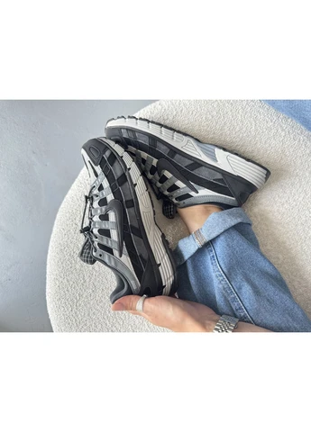 Чорні літні кросівки nike p-6000 black/grey найк п-6000 No Brand