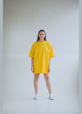 Оверсайз футболка щось паяє жовта nadiupishou (337990770)