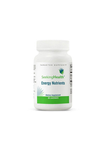 Натуральная добавка Energy Nutrients, 30 пастилок Seeking Health (293341063)
