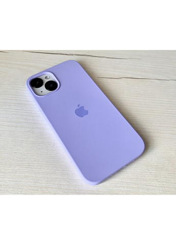 Чехол на айфон 13 Silicone case для 13 Lilac Soft toch силиконовый с лавандовой микрофирой / lilac No Brand (369136931)