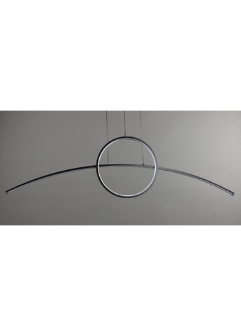 Люстра світлодіодна підвісна LED світильник для квартири на стелю лед 28218 Чорний 35-130х6х105 см. Sunnysky (364493789)