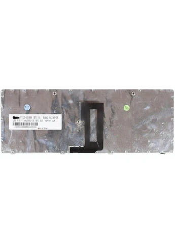 Клавиатура для ноутбука IdeaPad (Z450, Z460, Z460A, Z460G) Black, (Gray Frame), RU Lenovo (396687499)