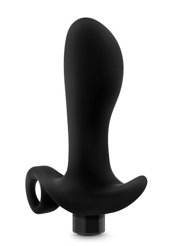 Анальна пробка Anal Adventures Platinum Silicone Vibrating Pros Blush (372738000)