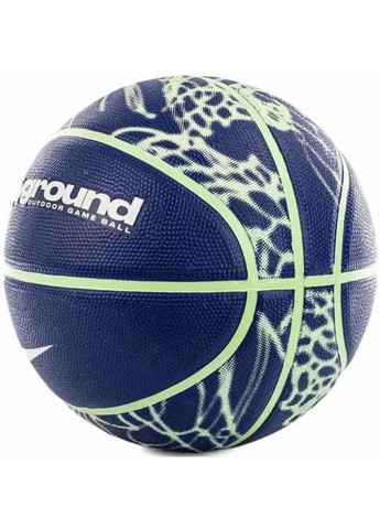 Баскетбольный мяч Everyday (размер 7, синий) N.100.4371.473.07 Nike (369364596)