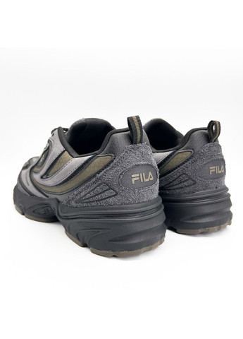 Сірі кросівки (р) шкіра/текстиль 0-2-2-ffm-0446-fila No Brand