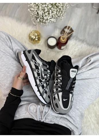 Білі літні кросівки nike p6000 gore-tex black white grey найк п-6000 No Brand