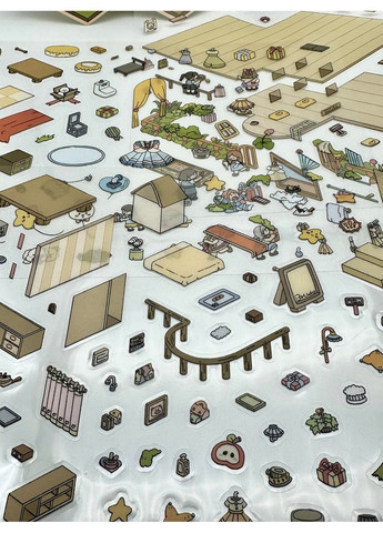 Двухуровневый большой румбокс – наклейки, антистресс, творчество "Идеальный дом" No Brand (328958133)