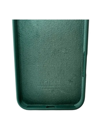 Чехол-накладка Open Cam для Apple iPhone 16 Pro силиконовый Pine Green No Brand (403016715)