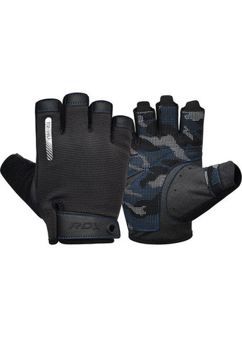Рукавички для фітнесу T2 Half Blue (A-018040) RDX (317755909)