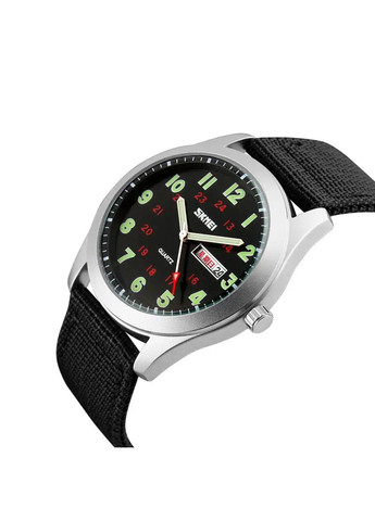 Чоловічий наручний класичний годинник 9112 (Чорний) Skmei (314483996)