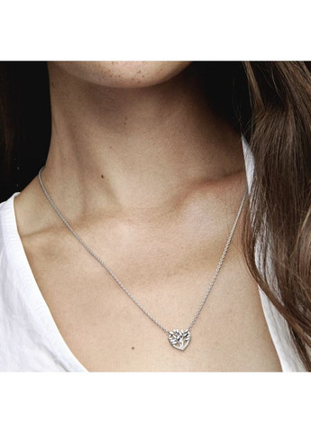 Срібне намисто з кулоном Пандора "Родинне дерево-серце" 399261C01 Kabluchka (355462762)