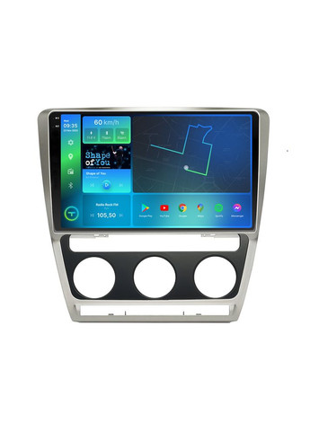 Штатна магнітола 2K Skoda Octavia A5 08-13 silver F108256 4G Carplay DSP Torssen (307087247)