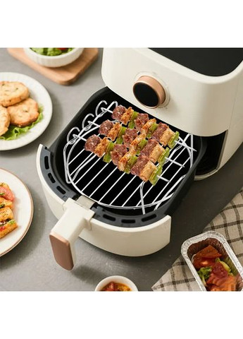 Решітка + 4 шампури для аерогриля та мультипечі 16см SAM-0712 No Brand (368785932)