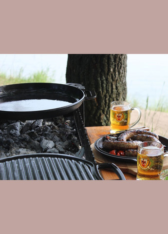 Крышка-сковорода чугунная Ø 360 мм Brizoll (322732338)